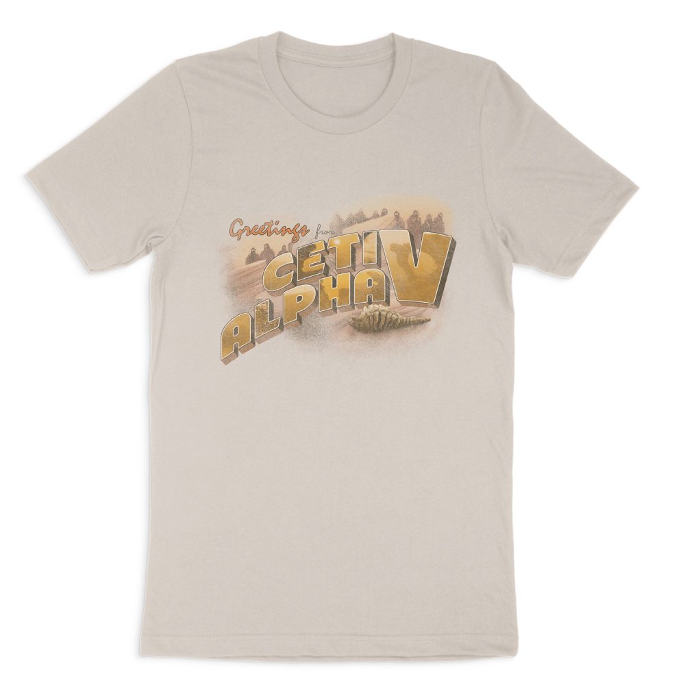 STAR TREK MOVIES CETI ALPHA V SHORT SLEEVE T-SHIRT