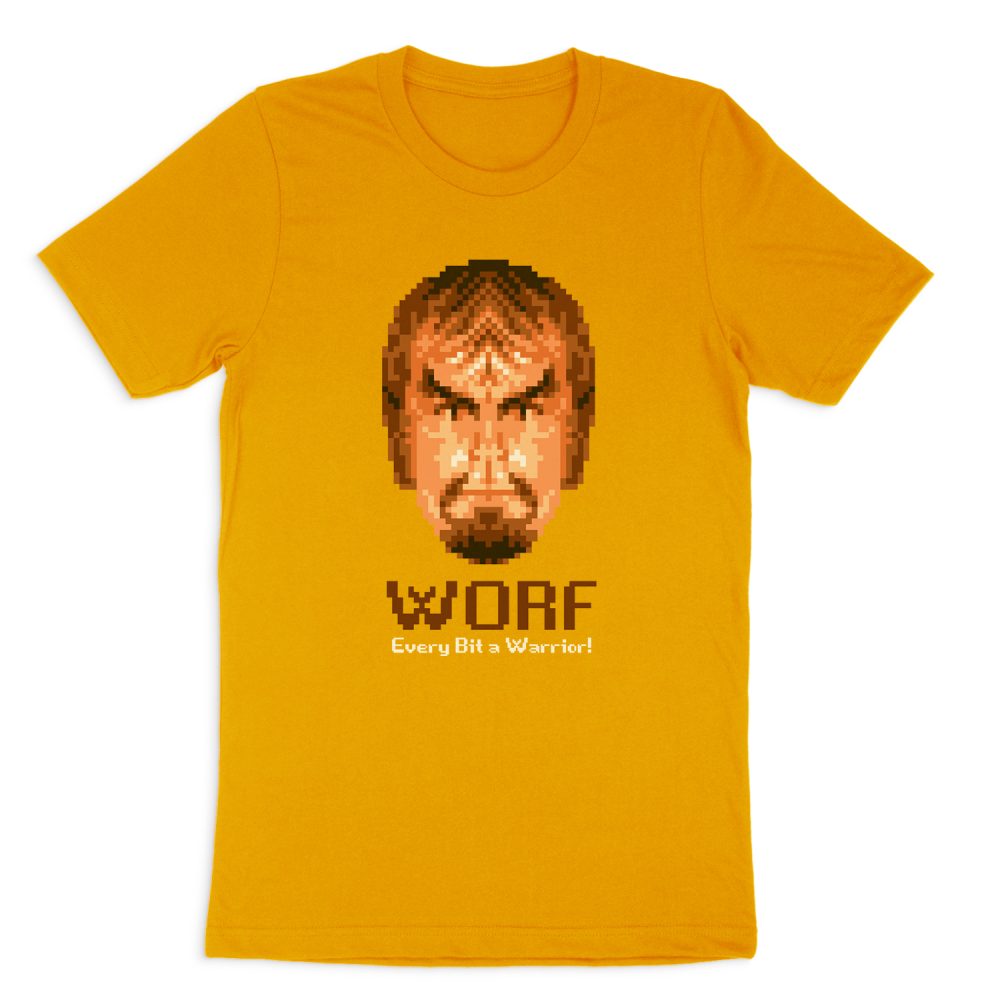 STAR TREK BIT WARRIOR SHORT SLEEVE T-SHIRT