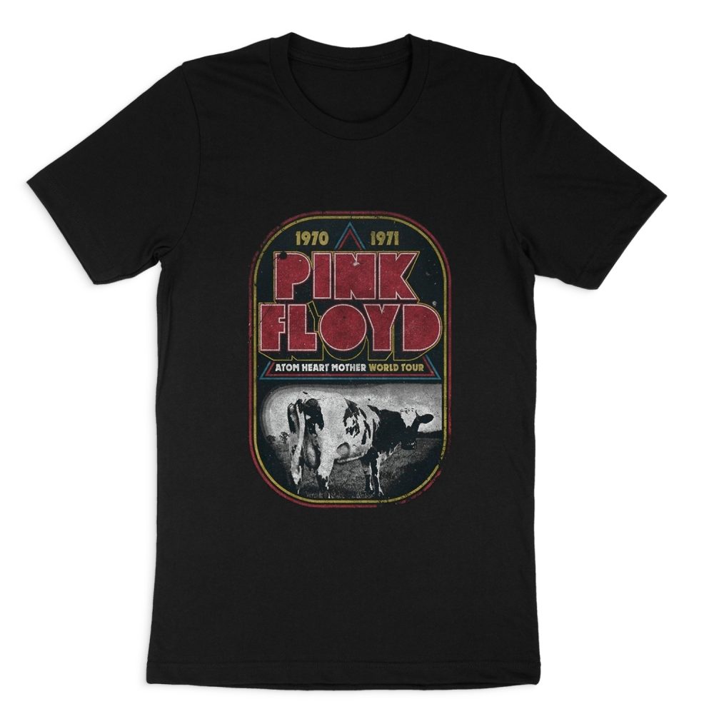PINK FLOYD ATOM HEART SHORT SLEEVE T-SHIRT