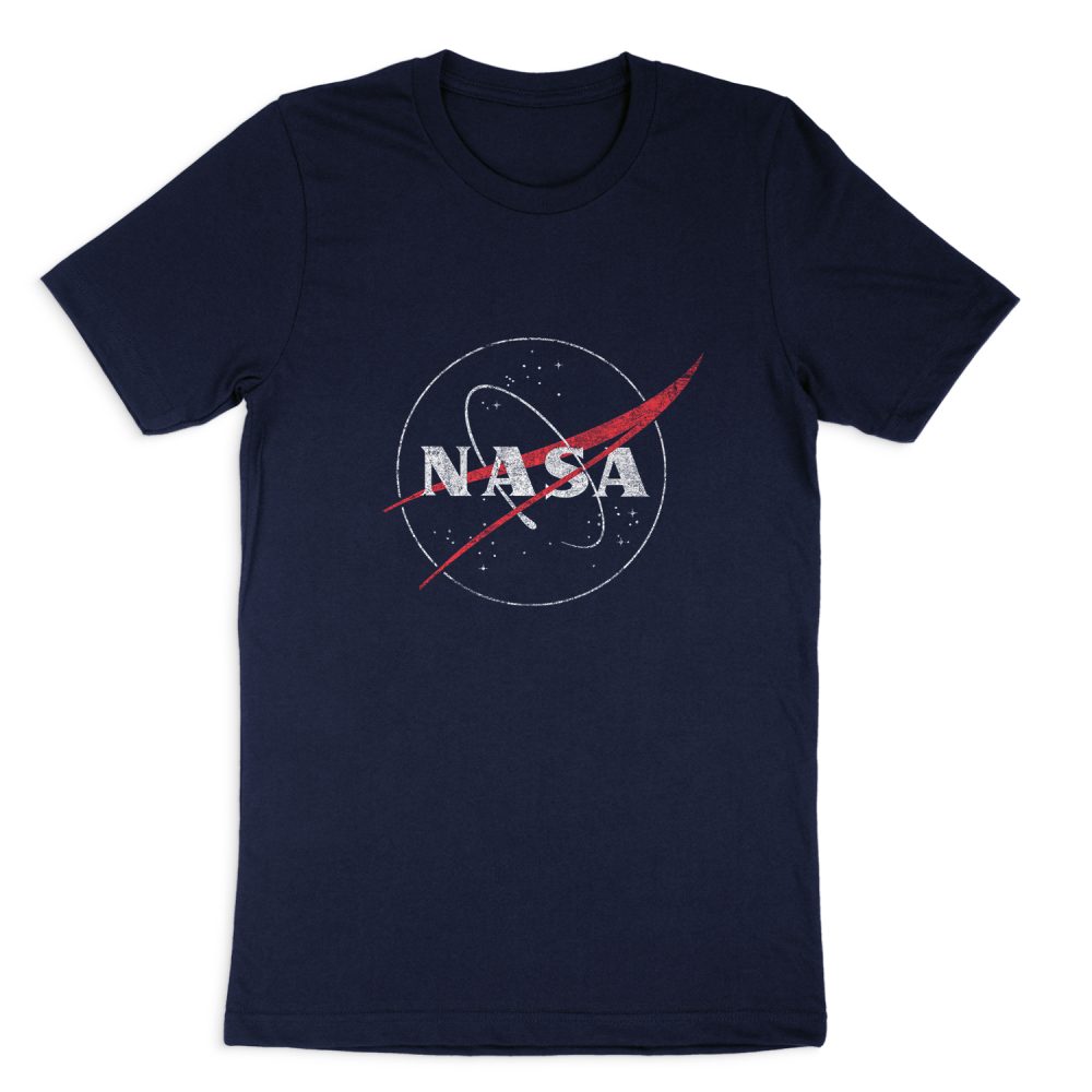 NASA DISTRESSED SHORT SLEEVE T-SHIRT