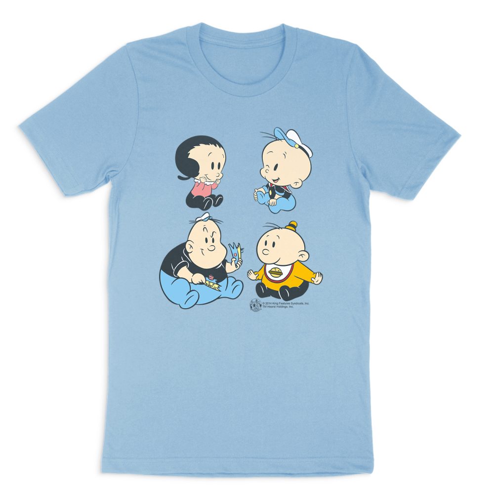 POPEYE FOUR FRIENDS TODDLER SHORT SLEEVE T-SHIRT