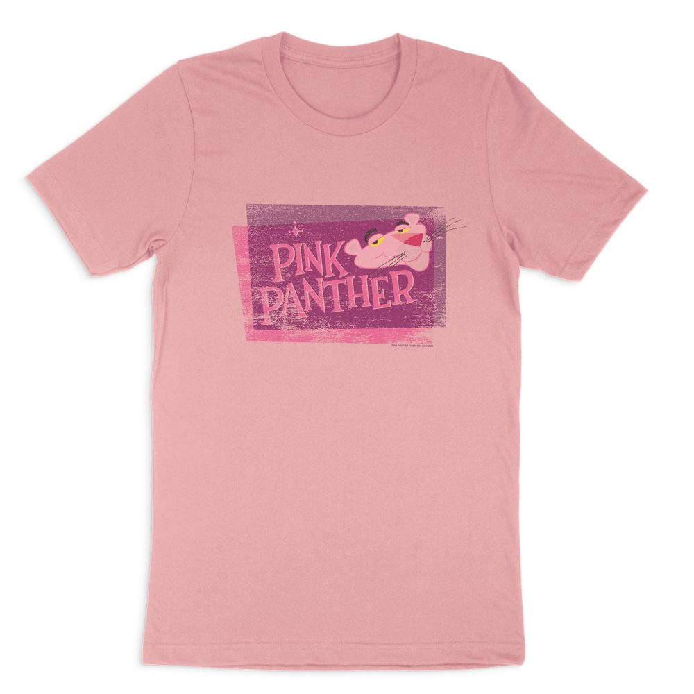 PINK PANTHER DISTRESSED SHORT SLEEVE T-SHIRT