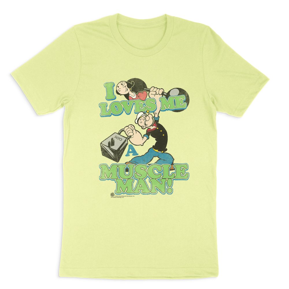 POPEYE MUSCLE MAN SHORT SLEEVE T-SHIRT