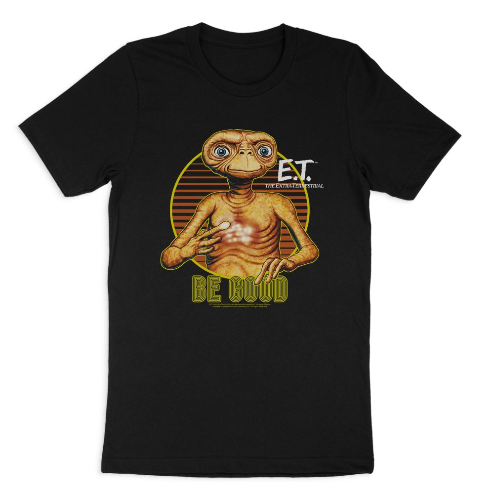 E.T. THE EXTRA-TERRESTRIAL BE GOOD SHORT SLEEVE T-SHIRT
