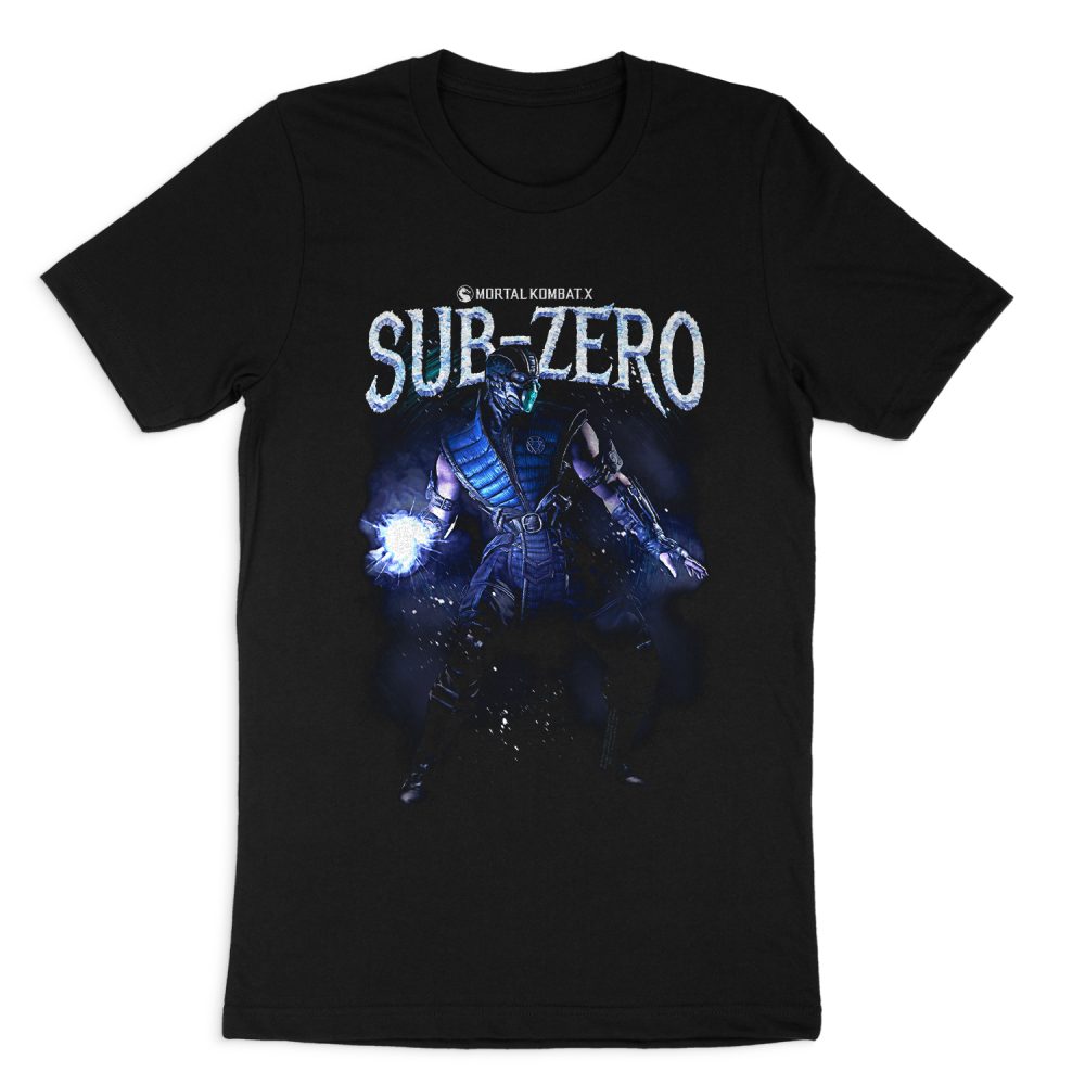 MORTAL KOMBAT SUB-ZERO SHORT SLEEVE T-SHIRT