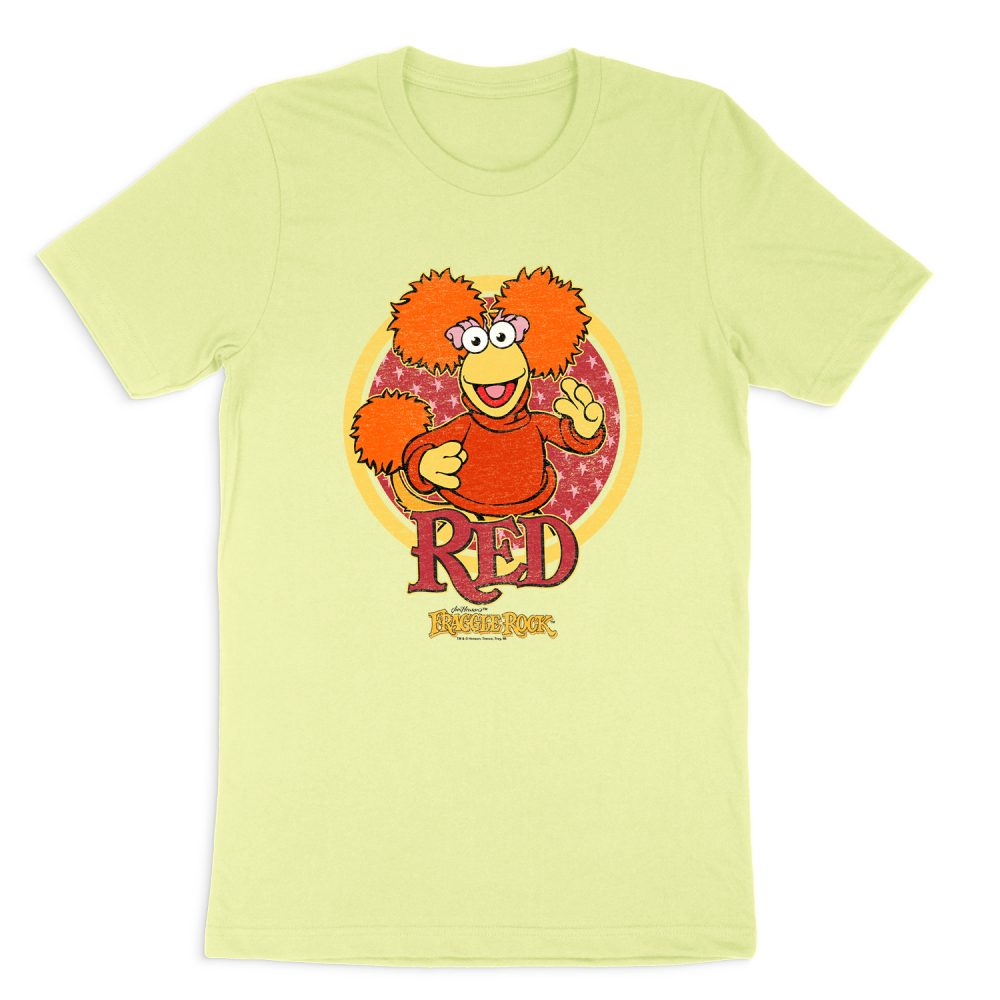 FRAGGLE ROCK RED CIRCLE SHORT SLEEVE T-SHIRT