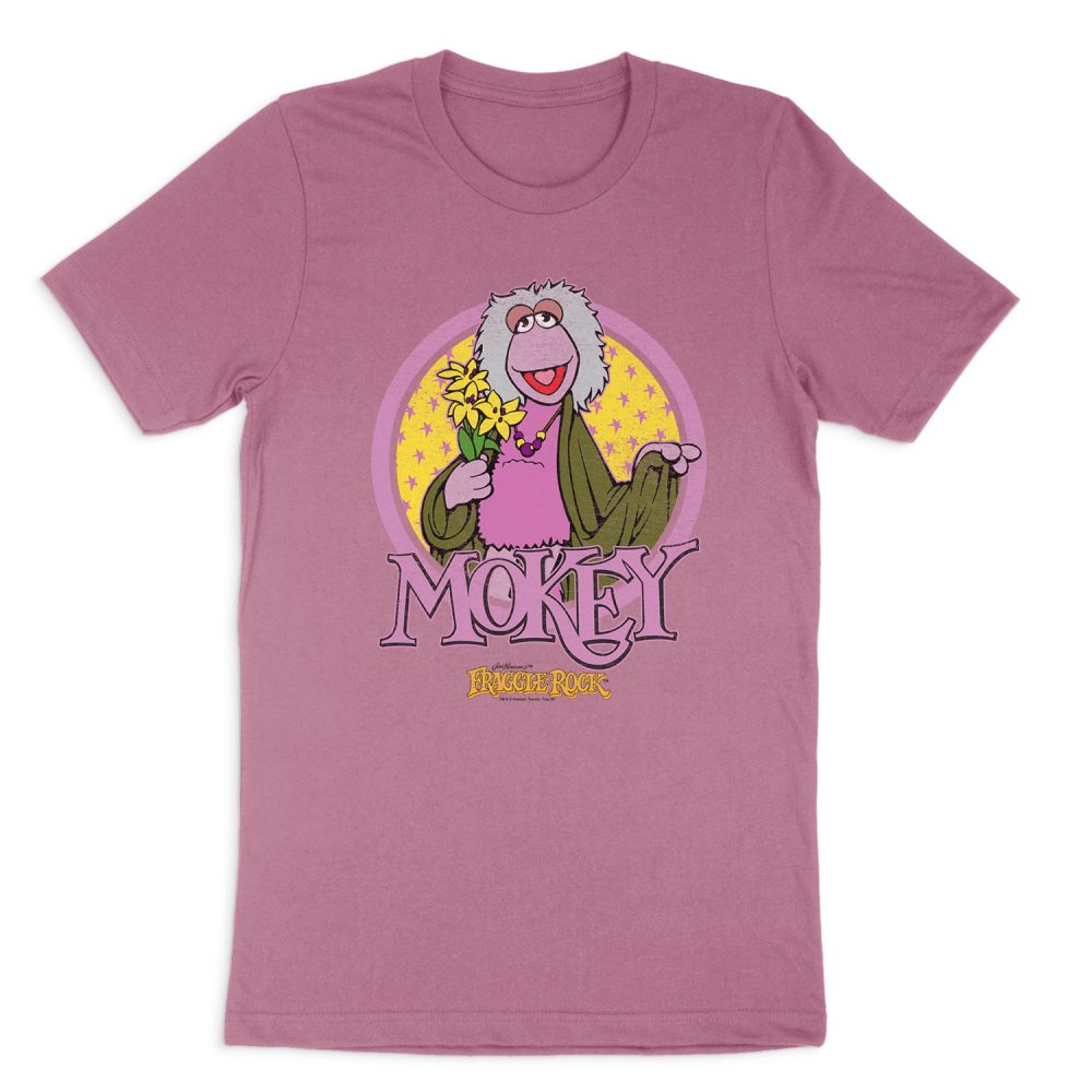FRAGGLE ROCK MOKEY CIRCLE SHORT SLEEVE T-SHIRT