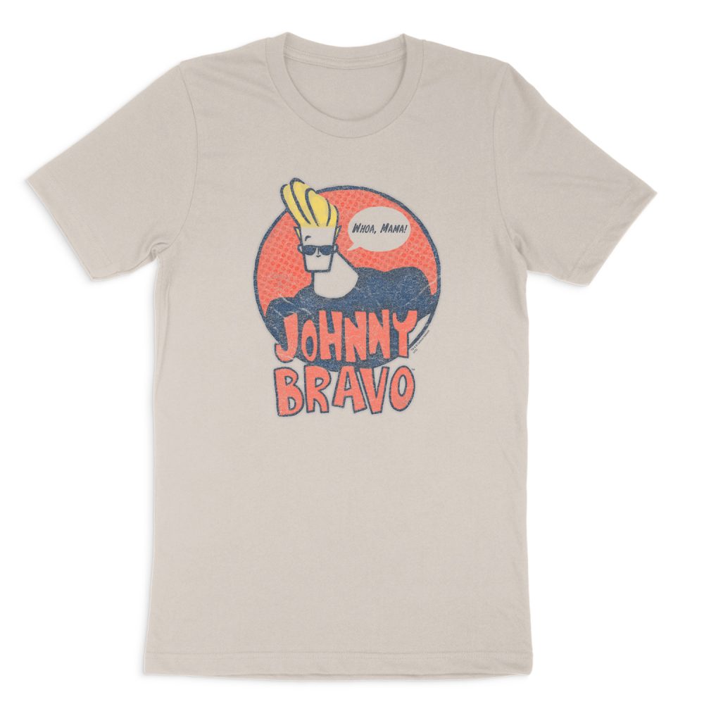 JOHNNY BRAVO HEY MAMA SHORT SLEEVE T-SHIRT