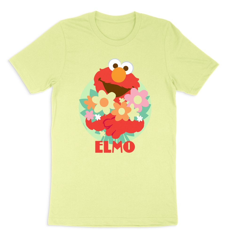 SESAME STREET FLOWERS FOR YOU SHORT SLEEVE T-SHIRT
