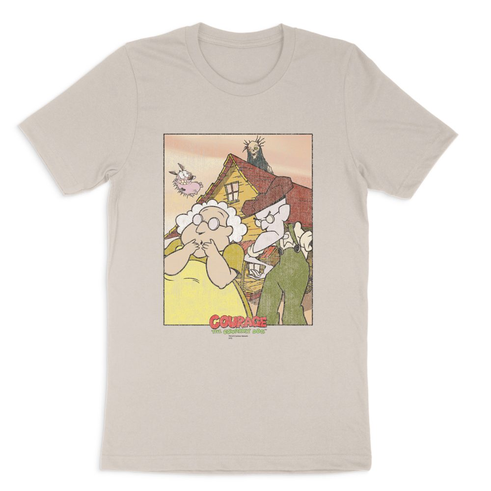 COURAGE GOTHIC COURAGE SHORT SLEEVE T-SHIRT