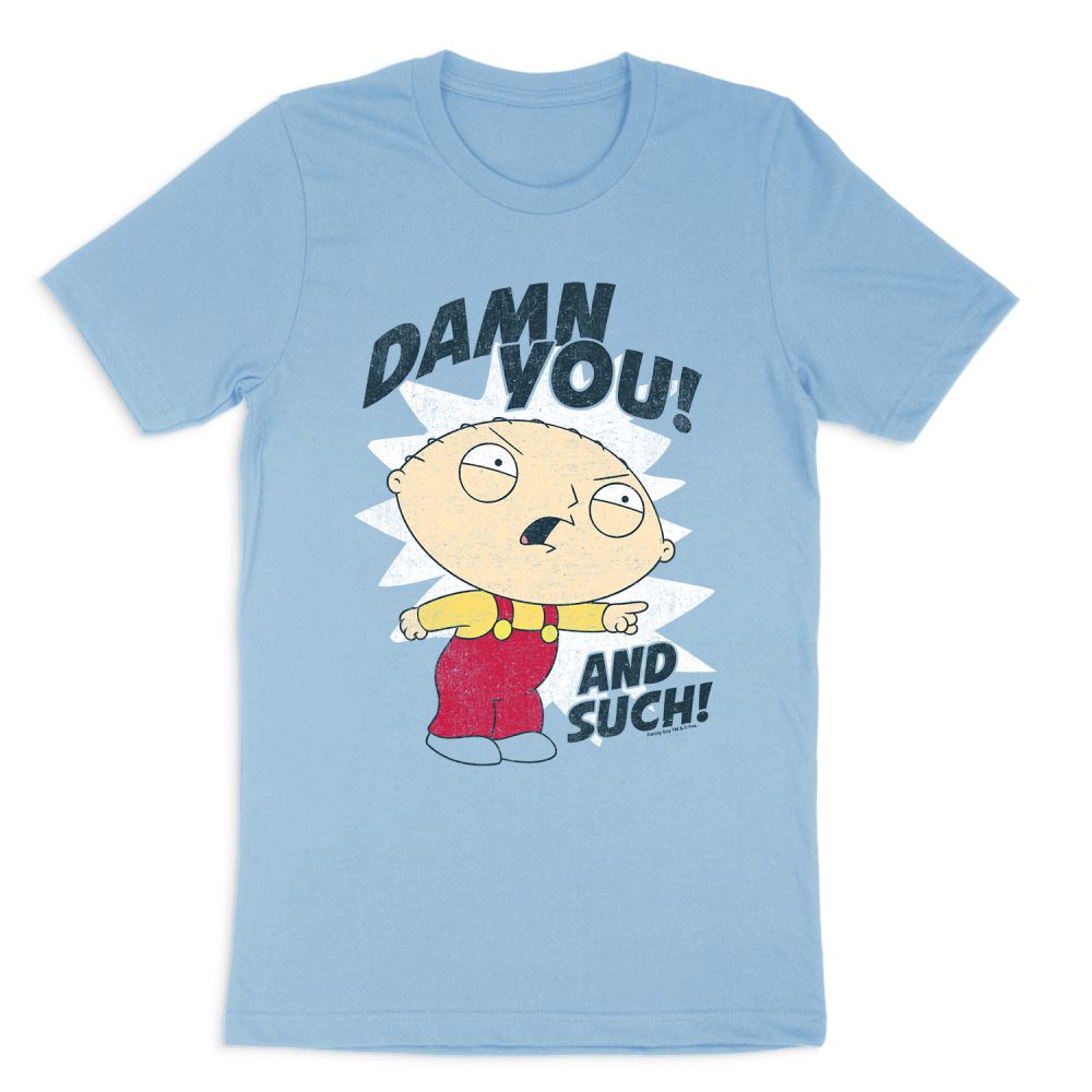 FAMILY GUY AND SUCH SHORT SLEEVE T-SHIRT