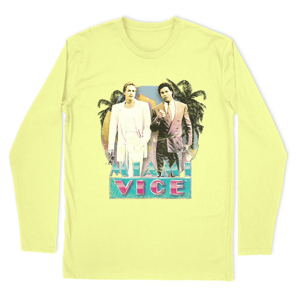 MIAMI VICE 80S LOVE LONG SLEEVE T-SHIRT