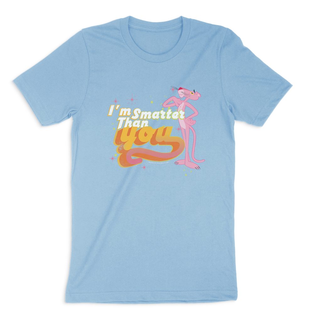 PINK PANTHER SMART CAT SHORT SLEEVE T-SHIRT