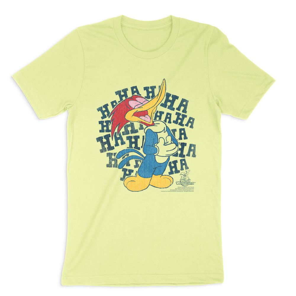 WOODY WOODPECKER LAUGH IT UP SHORT SLEEVE T-SHIRT