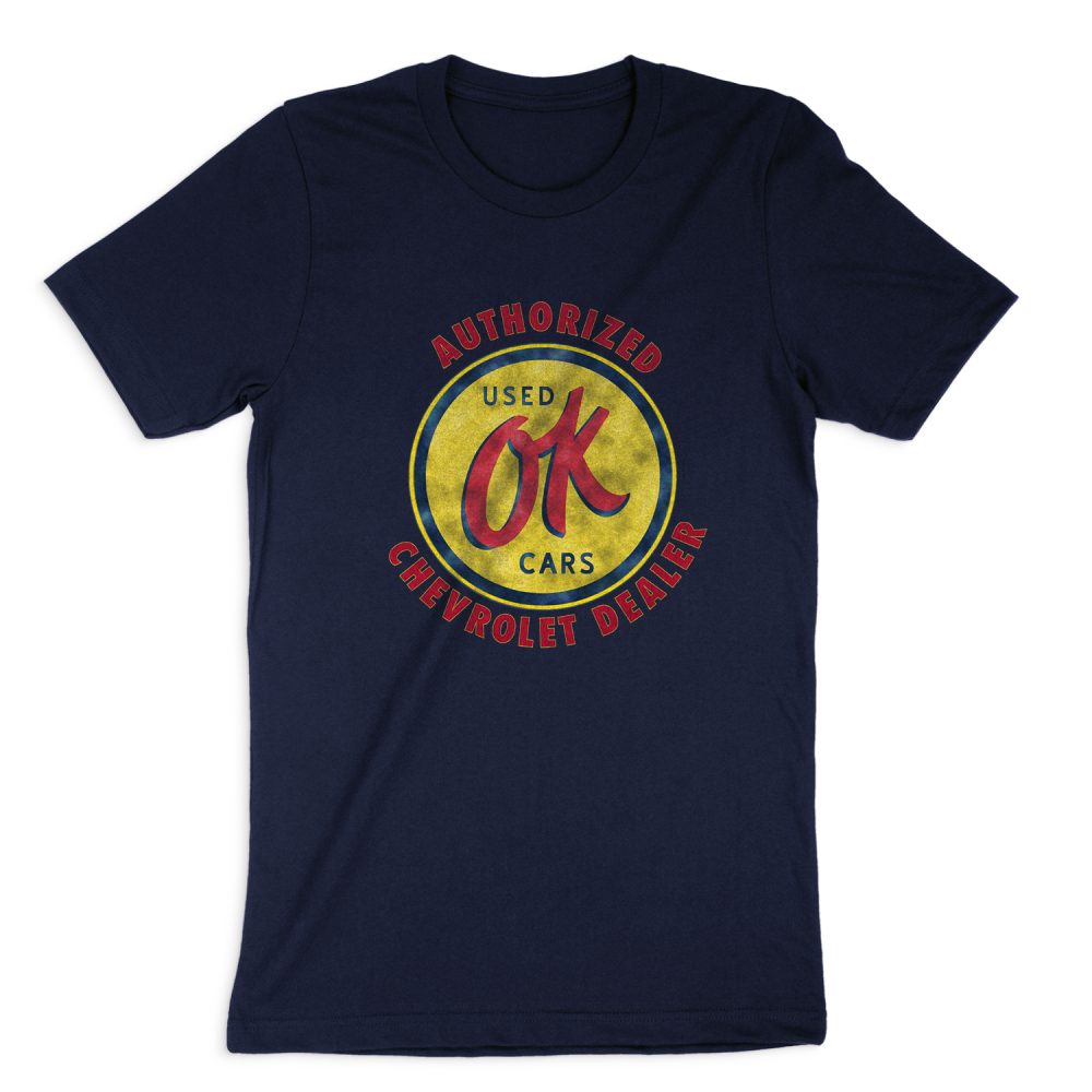 CHEVROLET CHEVY OK USED CARS SHORT SLEEVE T-SHIRT