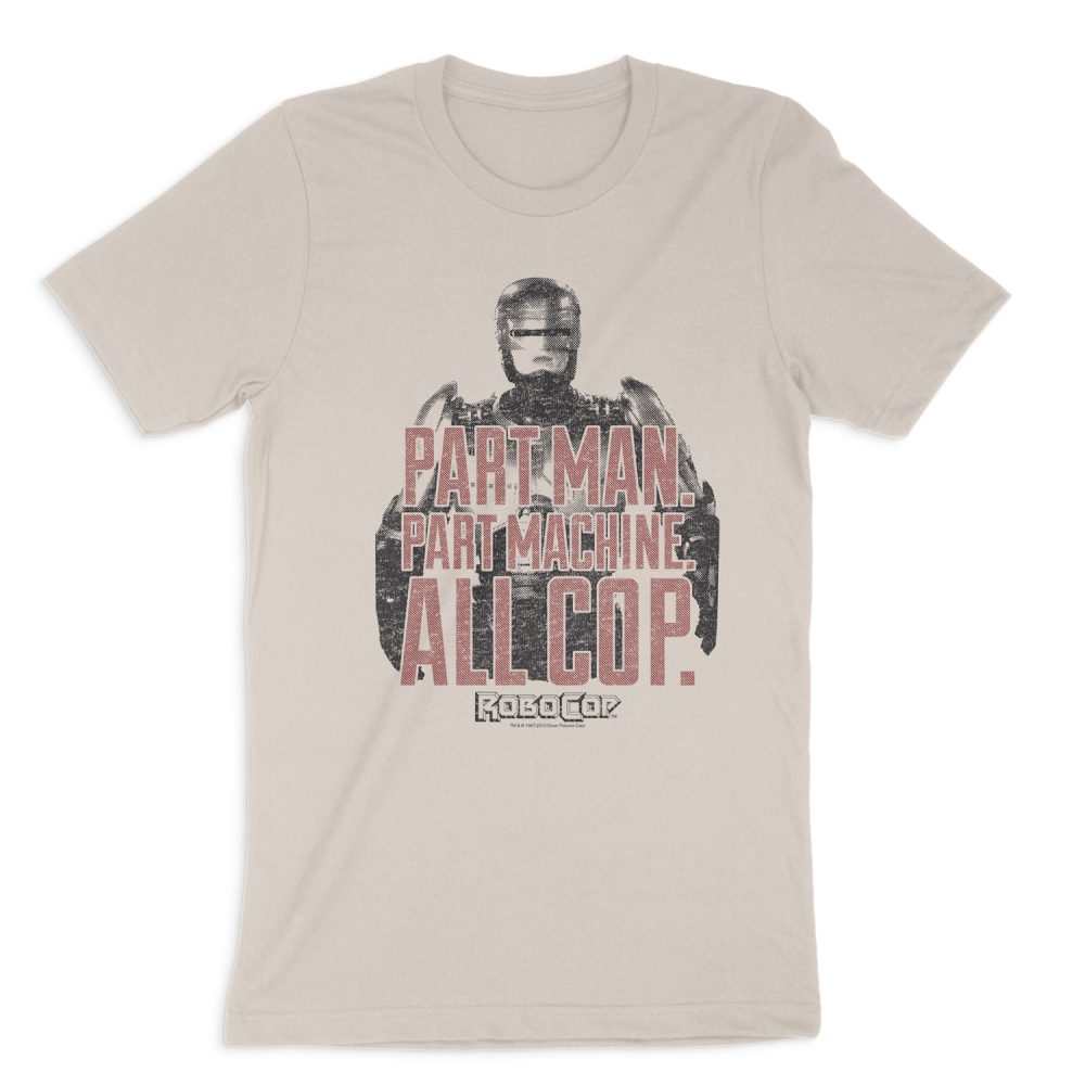 ROBOCOP VINTAGE TAGLINE SHORT SLEEVE T-SHIRT