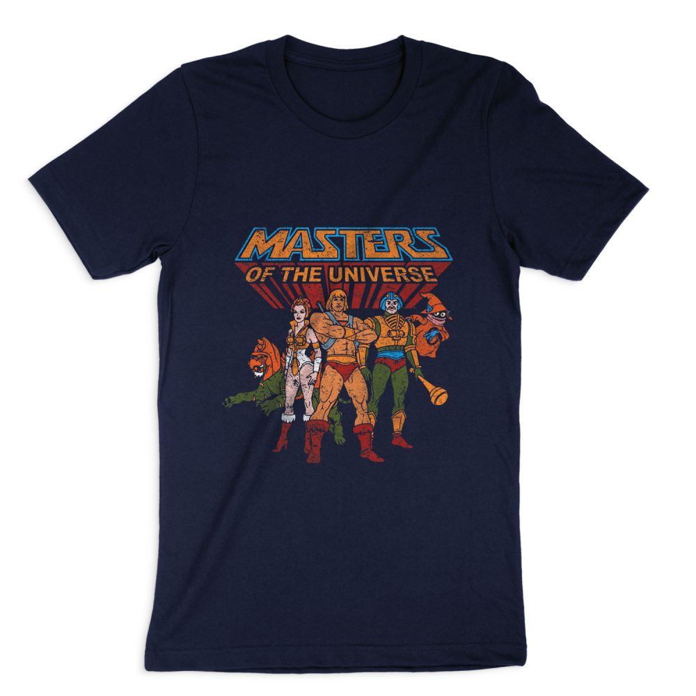 MASTERS OF THE UNIVERSE TEAM OF HEROES SHORT SLEEVE T-SHIRT
