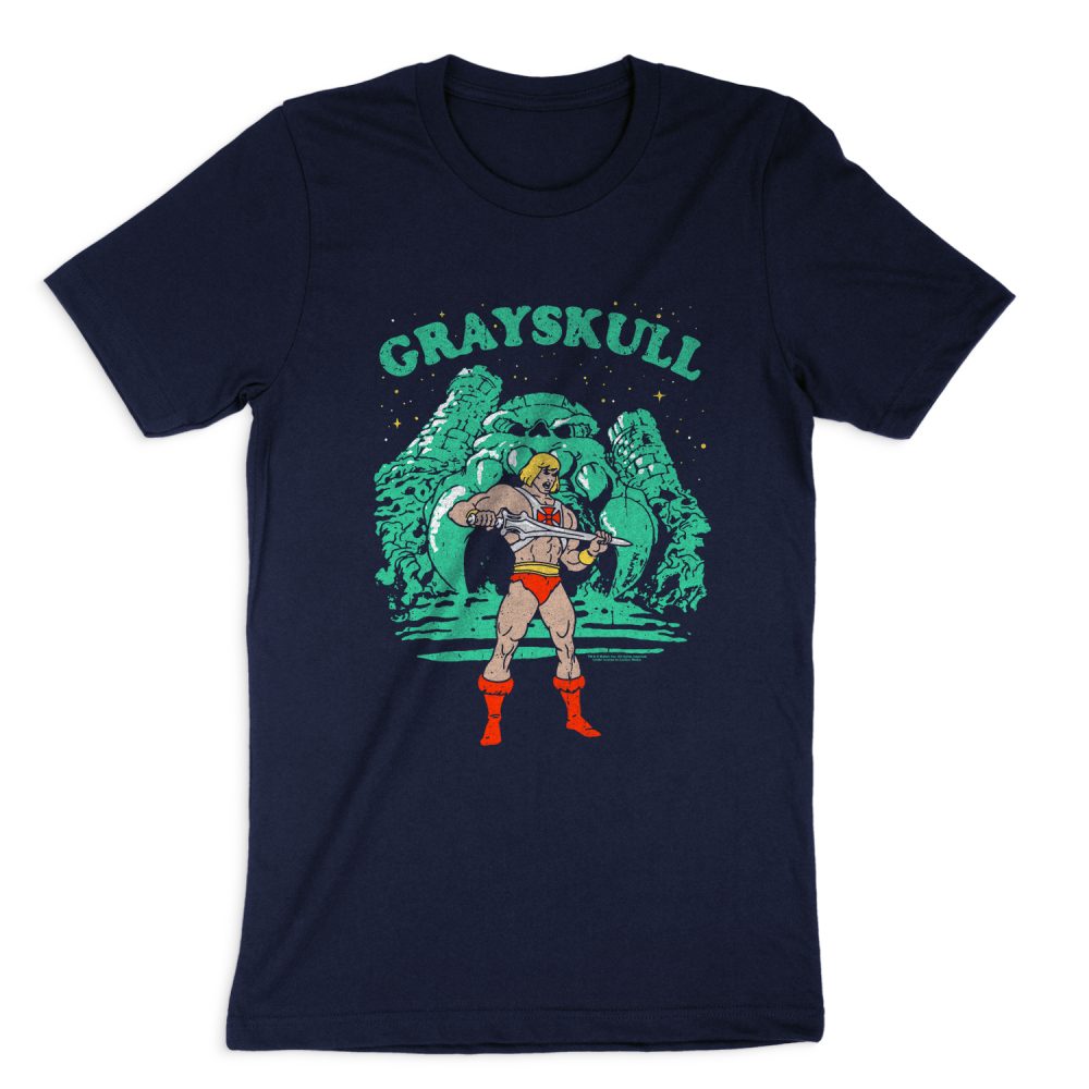 MASTERS OF THE UNIVERSE GRAYSKULL NIGHTS SHORT SLEEVE T-SHIRT