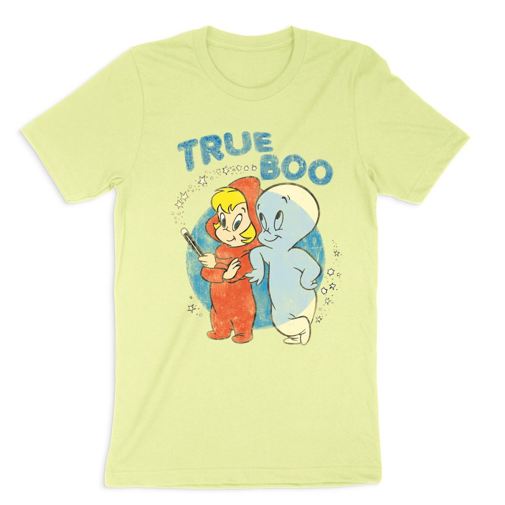 CASPER THE FRIENDLY GHOST TRUE BOO SHORT SLEEVE T-SHIRT