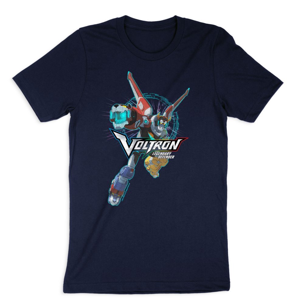 VOLTRON DEFENDER POSE SHORT SLEEVE T-SHIRT