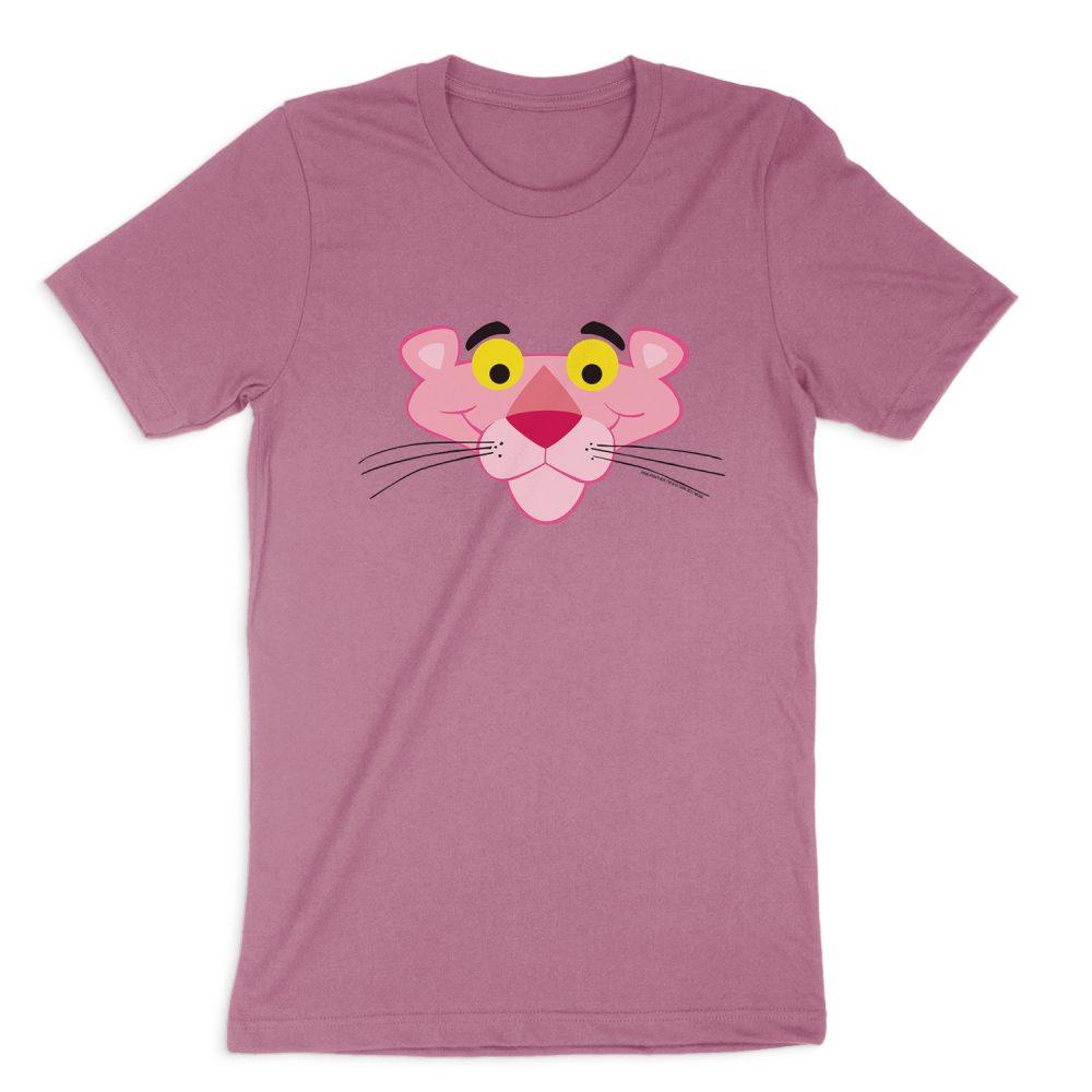 PINK PANTHER FACE SHORT SLEEVE T-SHIRT