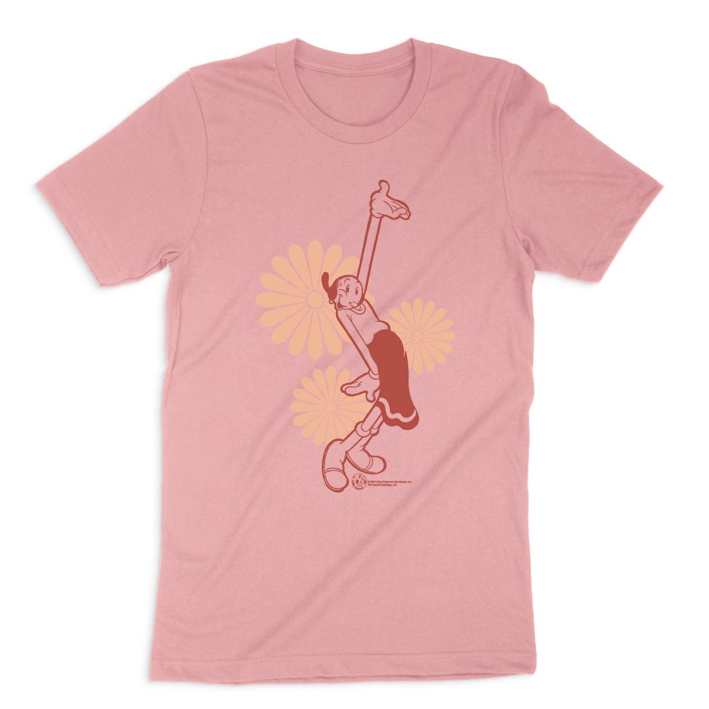 POPEYE DAISIES SHORT SLEEVE T-SHIRT