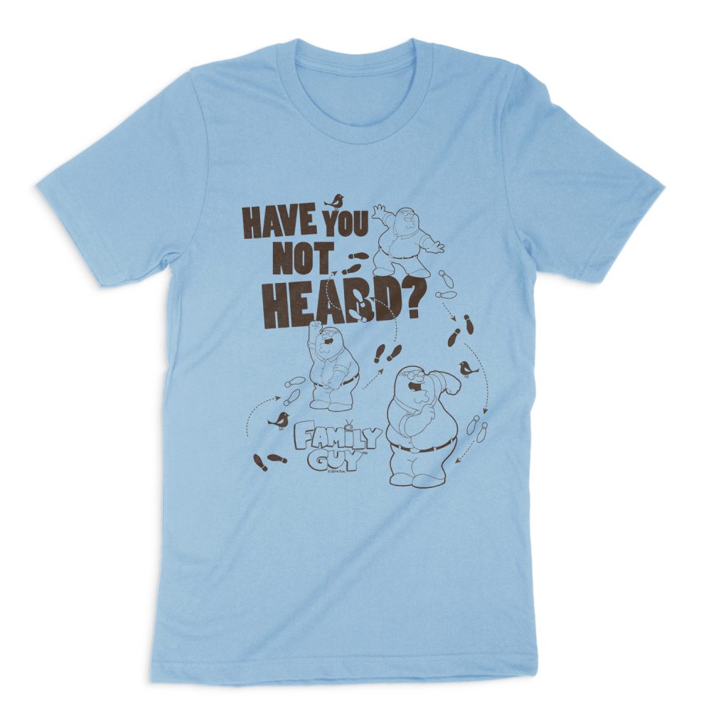 FAMILY GUY NOT HEART SHORT SLEEVE T-SHIRT
