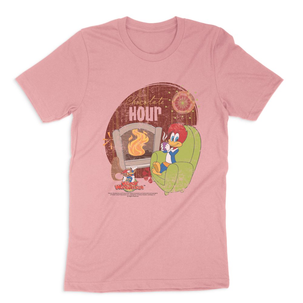 WOODY WOODPECKER CHOCOLATE HOUR SHORT SLEEVE T-SHIRT