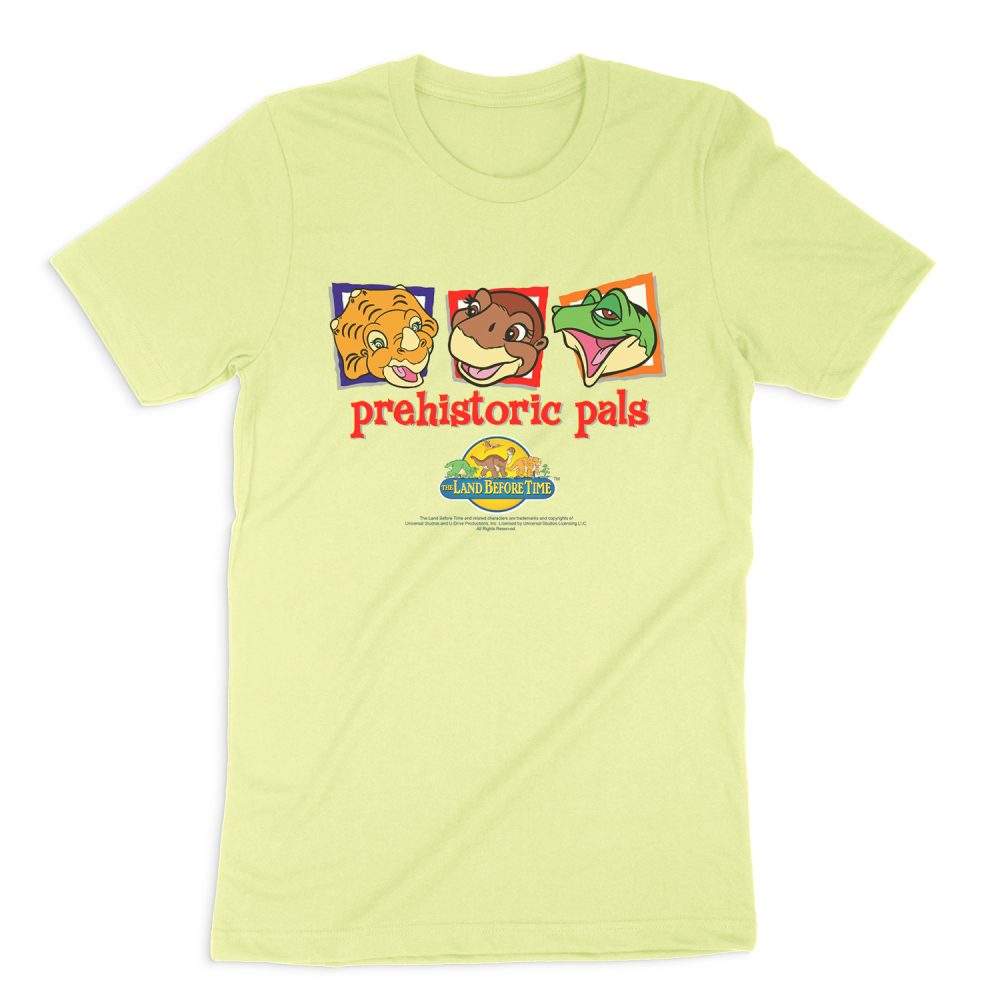 LAND BEFORE TIME PREHISTORIC PALS SHORT SLEEVE T-SHIRT