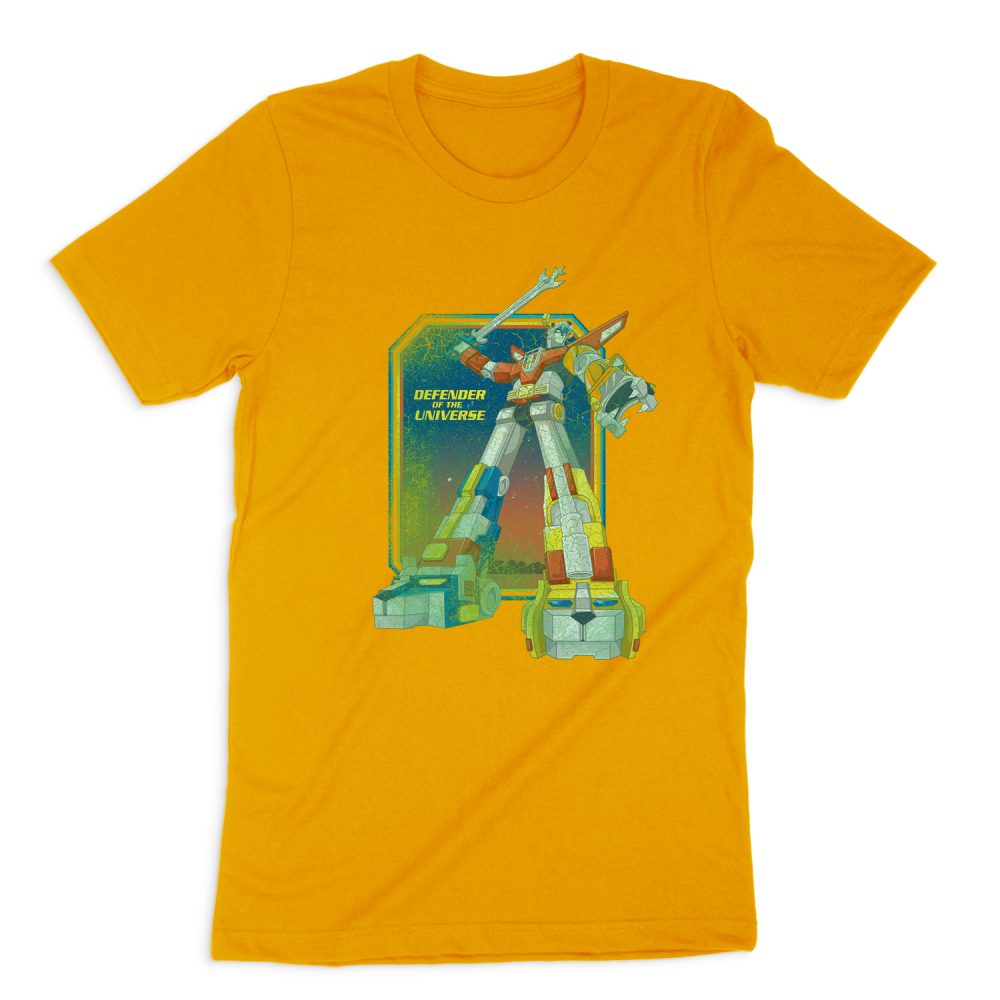 VOLTRON DISTRESSED DEFENDER SHORT SLEEVE T-SHIRT