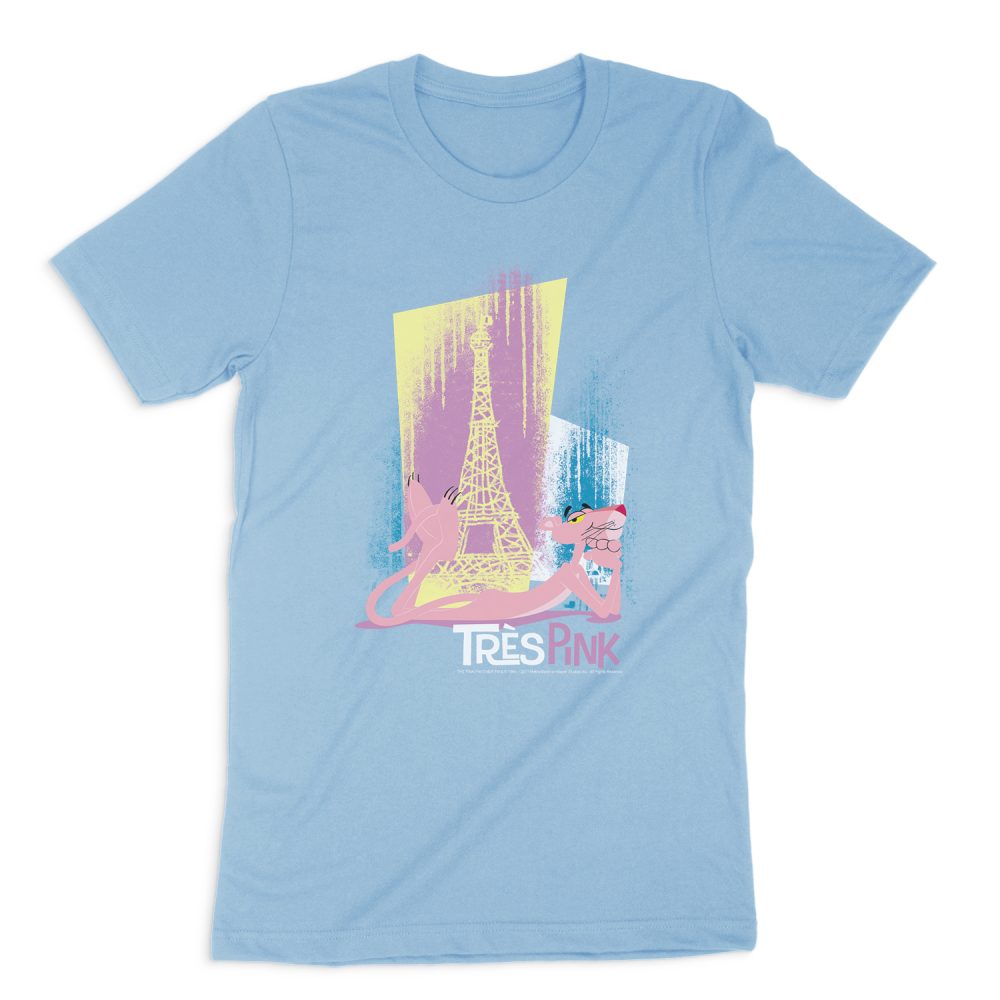 PINK PANTHER TRES PINK SHORT SLEEVE T-SHIRT
