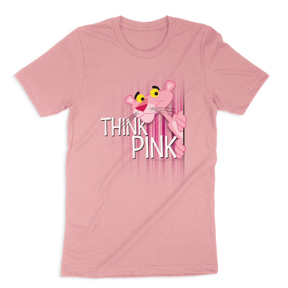 PINK PANTHER THINK PINK SHORT SLEEVE T-SHIRT
