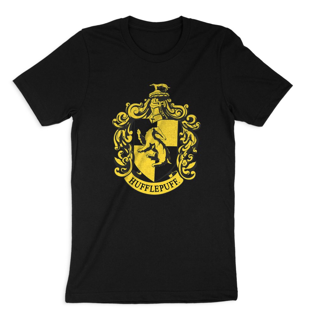HARRY POTTER HUFFLEPUFF CREST SHORT SLEEVE T-SHIRT