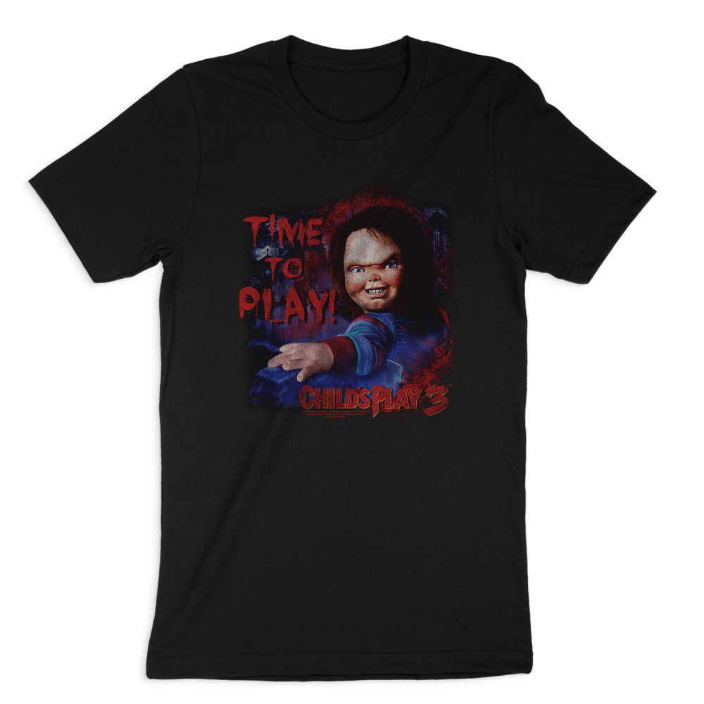 CHILD'S PLAY 3 TIME TO PLAY SHORT SLEEVE T-SHIRT