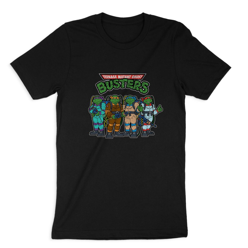 TEENAGE MUTANT GHOST BUSTERS SHORT SLEEVE T-SHIRT