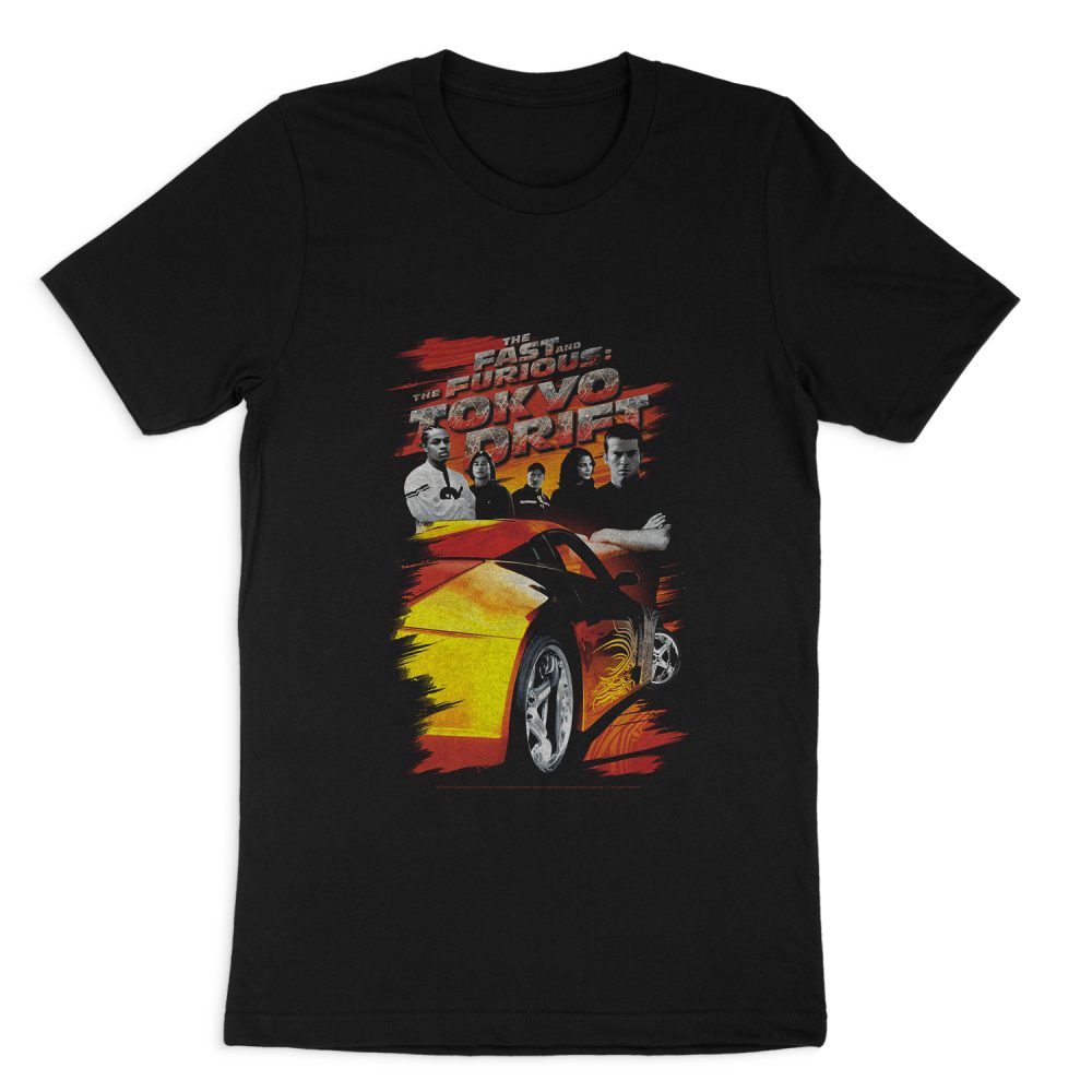 FAST AND FURIOUS DRIFTING CREW SHORT SLEEVE T-SHIRT