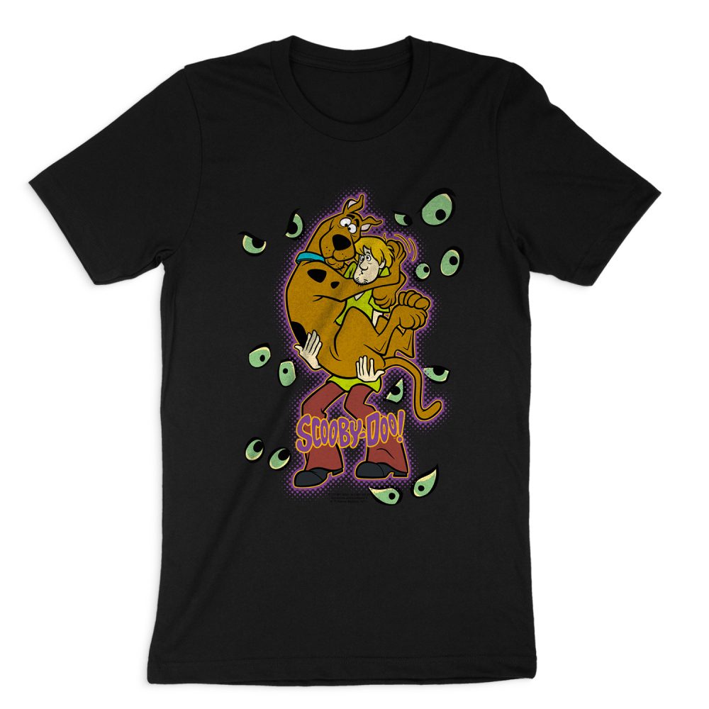 SCOOBY DOO BEING WATCHED SHORT SLEEVE T-SHIRT