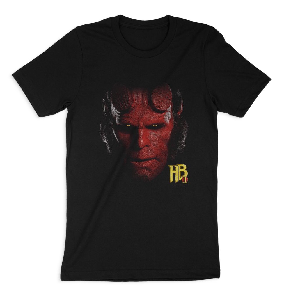 HELLBOY HELLBOY HEAD SHORT SLEEVE T-SHIRT