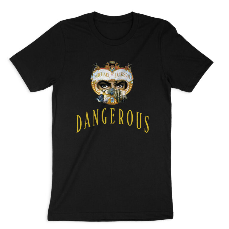 MICHEAL JACKSON DANGEROUS SHORT SLEEVE T-SHIRT