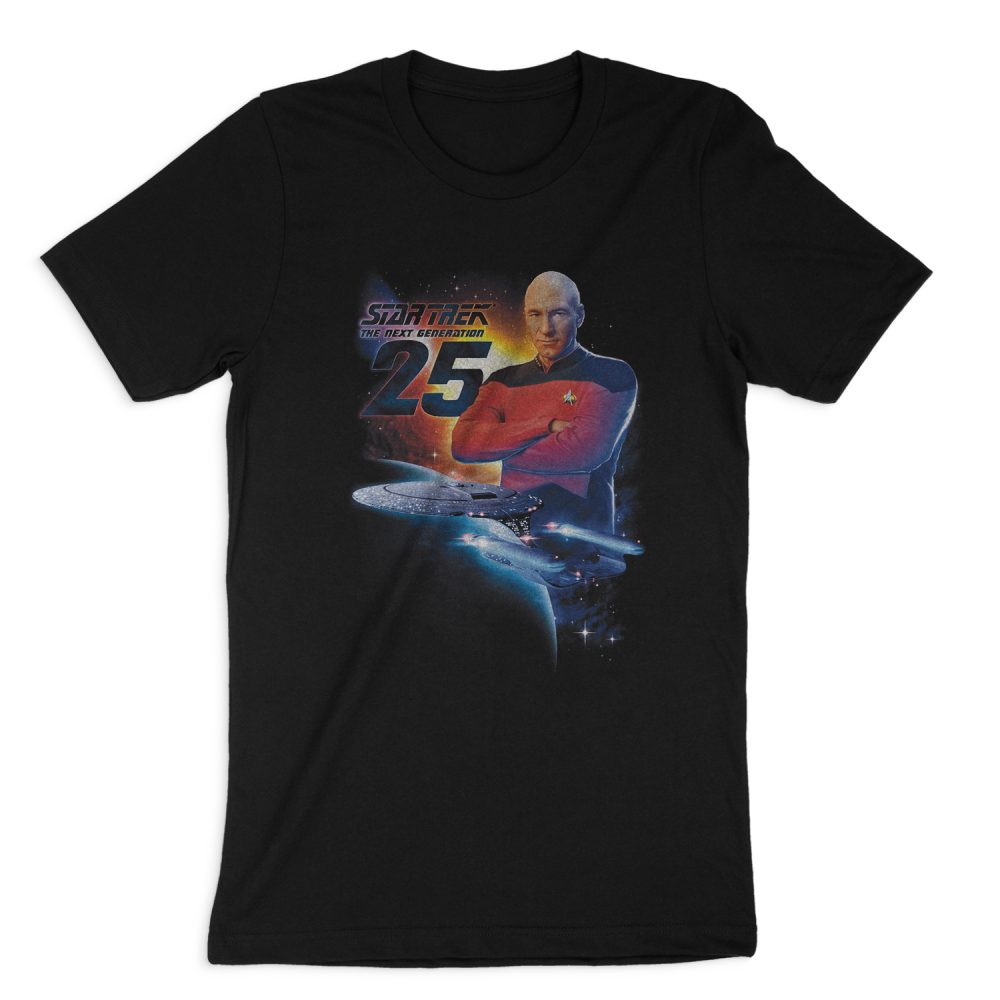 STAR TREK TNG 25 SHORT SLEEVE T-SHIRT