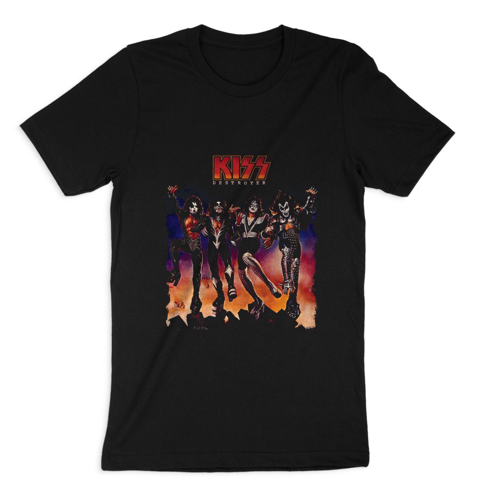 KISS DESTROYER COVER SHORT SLEEVE T-SHIRT