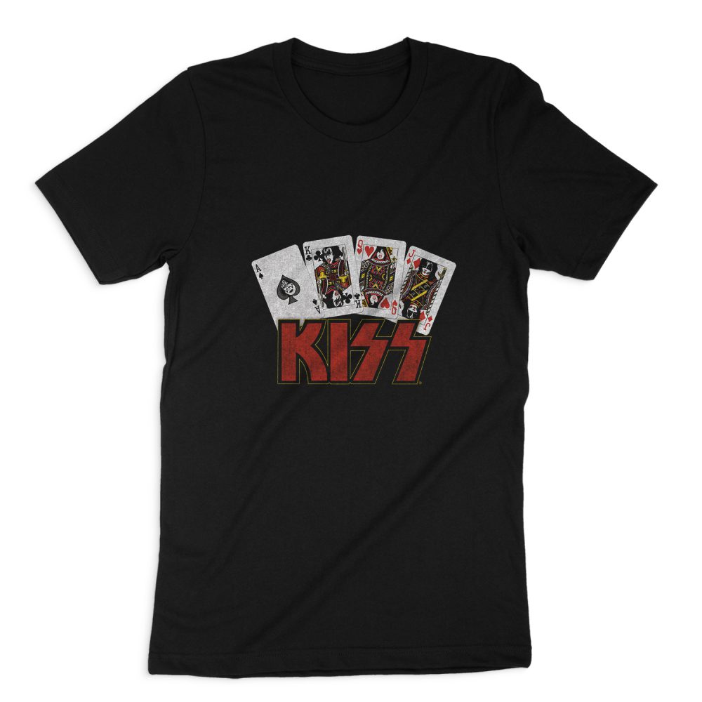 KISS CARDS SHORT SLEEVE T-SHIRT
