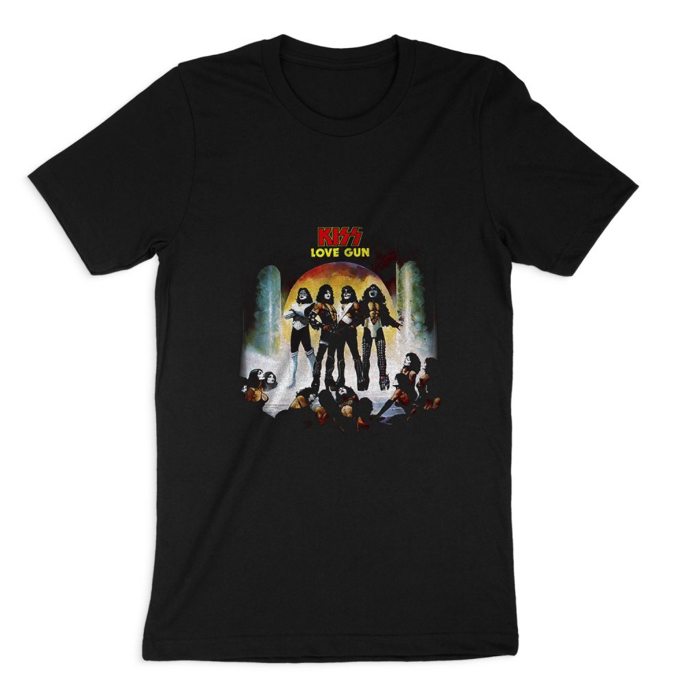 KISS LOVER GUN SHORT SLEEVE T-SHORT