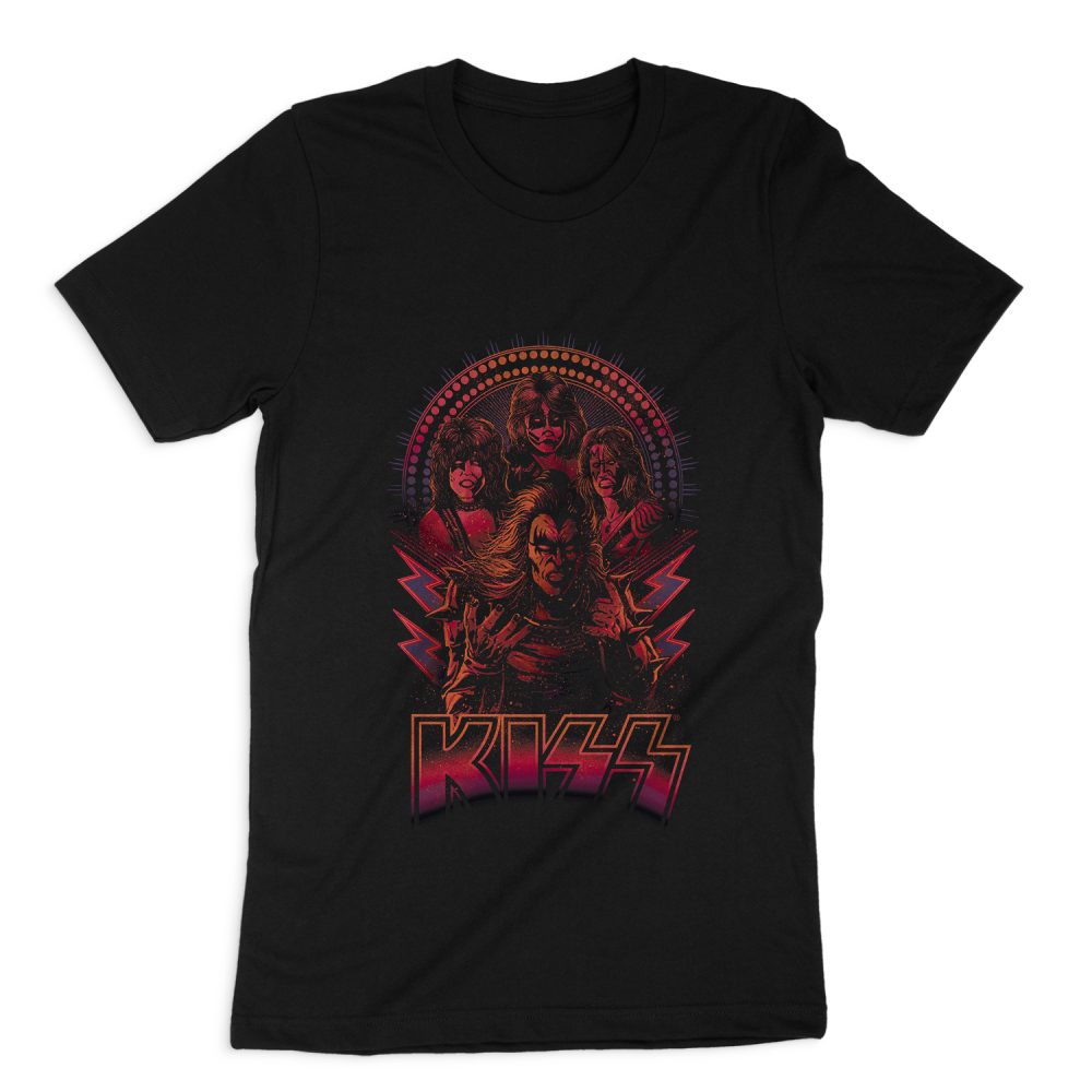 KISS COMIC SHORT SLEEVE T-SHIRT