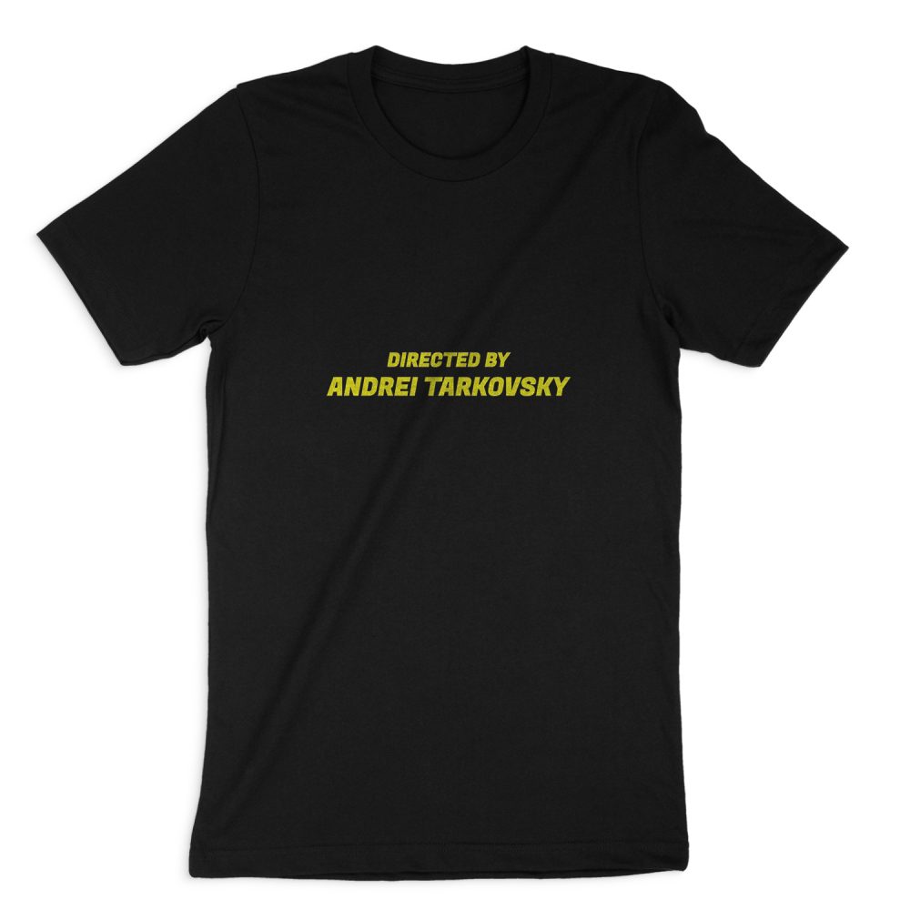 DIRECTED BY TARKOVSKY  SHORT SLEEVE T-SHIRT