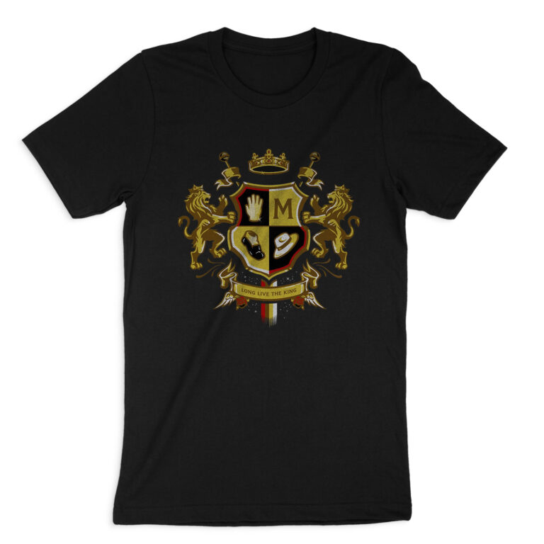 KING OF POP LOGO SHORT SLEEVE T-SHIRT