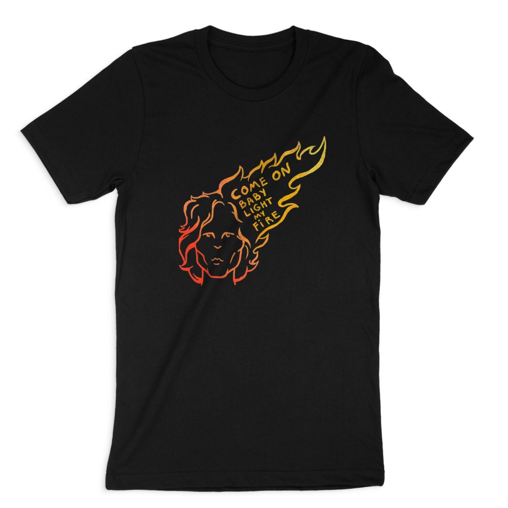 JIM MORRISON LOGO SHORT SLEEVE T-SHIRT