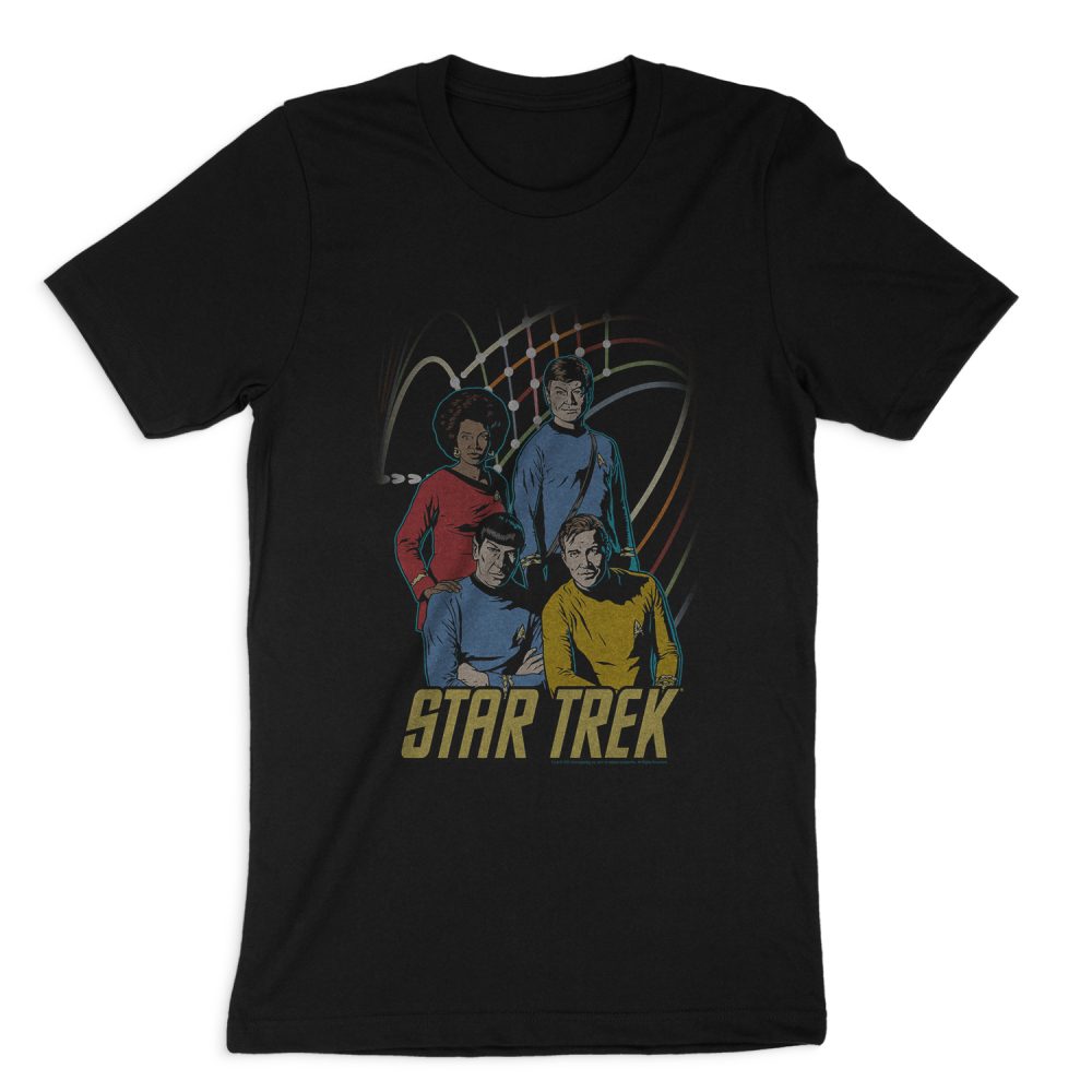 STAR TREK WARP FACTOR 4 SHORT SLEEVE T-SHIRT