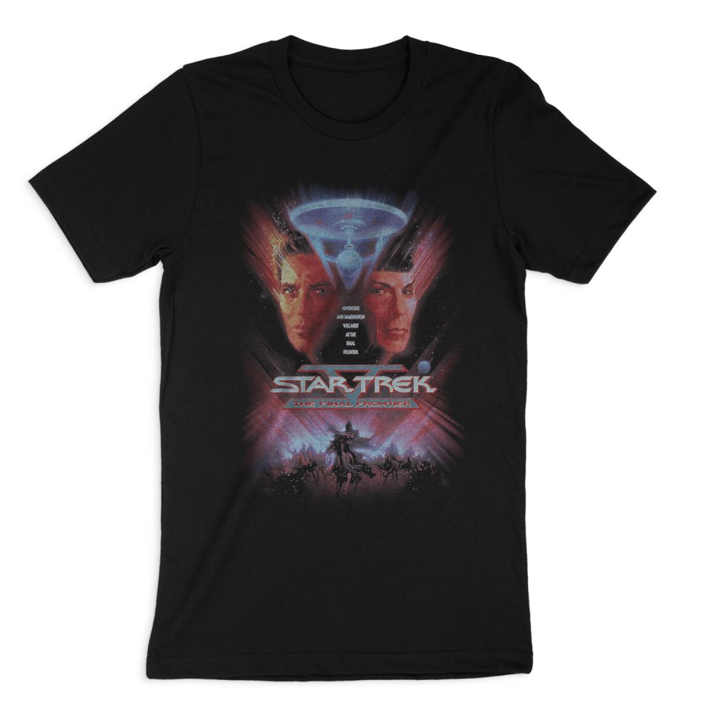 STAR TREK THE FINAL FRONTIER (MOVIE) SHORT SLEEVE T-SHIRT