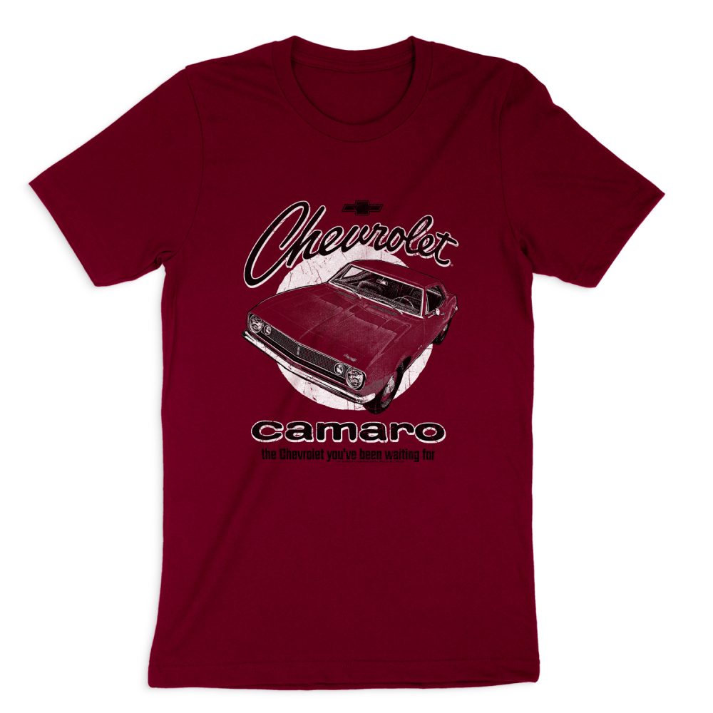 CHEVROLET RETRO CAMARO SHORT SLEEVE T-SHIRT